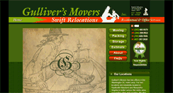 Desktop Screenshot of gulliversmovers.com